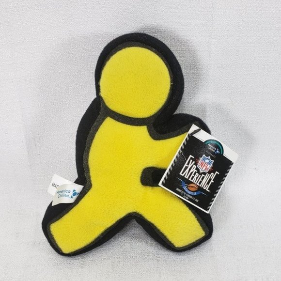 NFL Toys Rare American Online Aol Running Man 5 Nfl Super Bowl